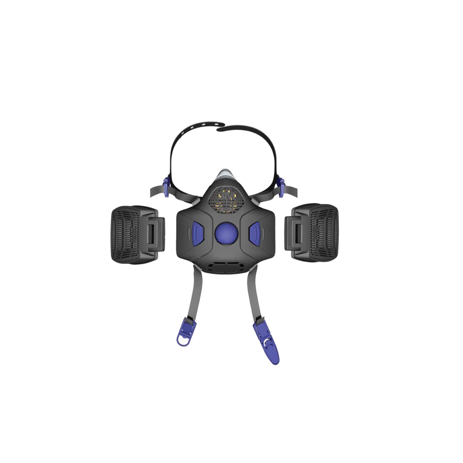 3M Secure Click Halbmaske mit Sprechmembran